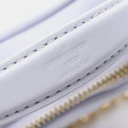 Pre Owned Louis Vuitton Pop My Heart Purple Leather Shoulder Bag