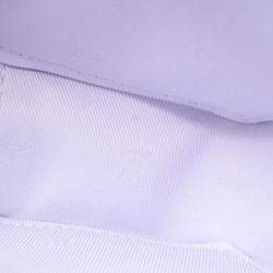 Pre Owned Louis Vuitton Pop My Heart Purple Leather Shoulder Bag