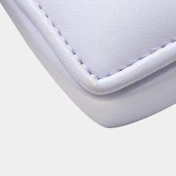 Pre Owned Louis Vuitton Pop My Heart Purple Leather Shoulder Bag