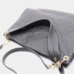 Pre Owned Louis Vuitton Spontini Noir Monogram Empreinte Leather Shoulder Bag