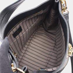 Pre Owned Louis Vuitton Spontini Noir Monogram Empreinte Leather Shoulder Bag