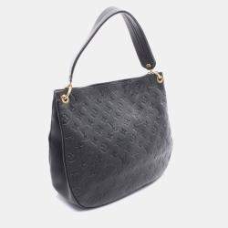 Pre Owned Louis Vuitton Spontini Noir Monogram Empreinte Leather Shoulder Bag