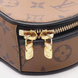 Pre Owned Louis Vuitton Mini Boite Chapeau Monogram Reverse Canvas Shoulder Bag