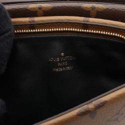 Pre Owned Louis Vuitton Pochette LV Monogram Reverse Canvas Clutch Bag