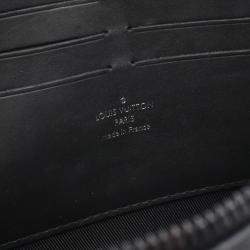 Pre Owned Louis Vuitton Soft Trunk Black Monogram Taurillon Leather Shoulder Bag