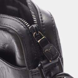 Pre Owned Louis Vuitton Duo Monogram Shadow Leather Shoulder Bag