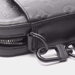 Pre Owned Louis Vuitton Duo Monogram Shadow Leather Shoulder Bag