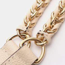 Pre Owned Louis Vuitton Vanity PM Beige/Brown Tone Monogram Empreinte Leather Top Handle Bag