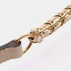 Pre Owned Louis Vuitton Vanity PM Beige/Brown Tone Monogram Empreinte Leather Top Handle Bag