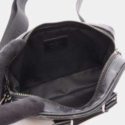 Pre Owned Louis Vuitton Nano PDV Monogram Eclipse Canvas Shoulder Bag