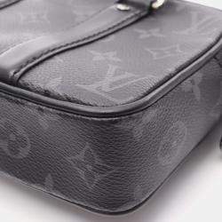 Pre Owned Louis Vuitton Nano PDV Monogram Eclipse Canvas Shoulder Bag