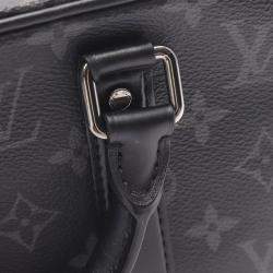 Pre Owned Louis Vuitton Nano PDV Monogram Eclipse Canvas Shoulder Bag