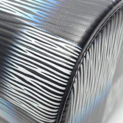 Pre Owned Louis Vuitton Soft Polochon Rush PM Blue Damier Canvas Shoulder Bag