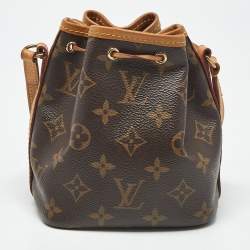 Pre Owned Louis Vuitton Monogram Canvas Nano Noe Bag