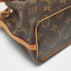 Pre Owned Louis Vuitton Monogram Canvas Nano Noe Bag