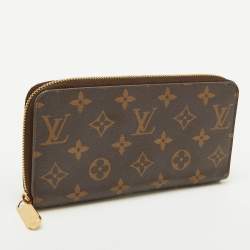 Pre Owned Louis Vuitton Monogram Canvas Zippy Wallet