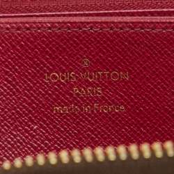 Pre Owned Louis Vuitton Monogram Canvas Zippy Wallet