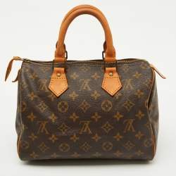 Pre Owned Louis Vuitton Monogram Canvas Speedy 25 Bag