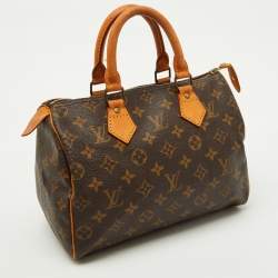 Pre Owned Louis Vuitton Monogram Canvas Speedy 25 Bag