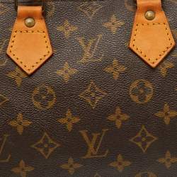 Pre Owned Louis Vuitton Monogram Canvas Speedy 25 Bag