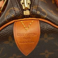Pre Owned Louis Vuitton Monogram Canvas Speedy 25 Bag