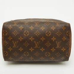 Pre Owned Louis Vuitton Monogram Canvas Speedy 25 Bag