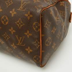 Pre Owned Louis Vuitton Monogram Canvas Speedy 25 Bag