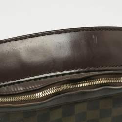 Pre Owned Louis Vuitton Damier Ebene Canvas Highbury Bag
