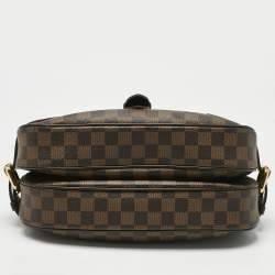 Pre Owned Louis Vuitton Damier Ebene Canvas Highbury Bag