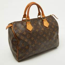 Pre Owned Louis Vuitton Monogram Canvas Speedy 30 Bag