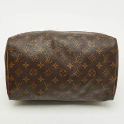 Pre Owned Louis Vuitton Monogram Canvas Speedy 30 Bag