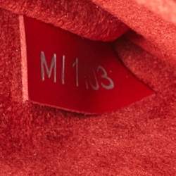 Pre Owned Louis Vuitton Carmine Epi Leather Alma BB Bag