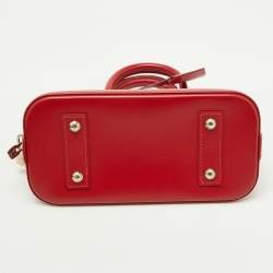 Pre Owned Louis Vuitton Carmine Epi Leather Alma BB Bag