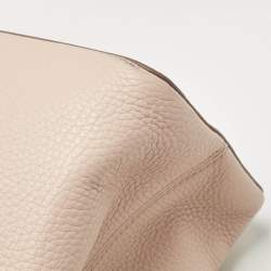 Pre Owned Louis Vuitton Galet Taurillon Leather Capucines MM Bag