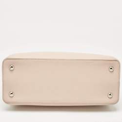 Pre Owned Louis Vuitton Galet Taurillon Leather Capucines MM Bag