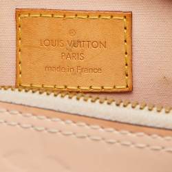 Pre Owned Louis Vuitton Rose Angelique Monogram Vernis Alma BB Bag