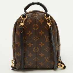 Pre Owned Louis Vuitton Monogram Canvas World Tour Palm Springs Mini Backpack