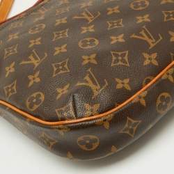 مملوكة مسبقًا حقيبة بيس مقاس بي أم لوي فويتون أوديون مونوغرام كانفاس