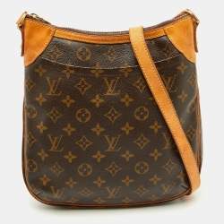 مملوكة مسبقًا حقيبة بيس مقاس بي أم لوي فويتون أوديون مونوغرام كانفاس