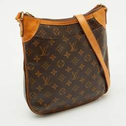 مملوكة مسبقًا حقيبة بيس مقاس بي أم لوي فويتون أوديون مونوغرام كانفاس