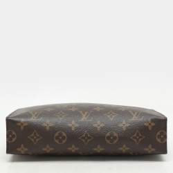 Pre Owned حقيبة صغيرة لوي فيتون 26 كانفاس مونوغرامية للوازم الشخصية 