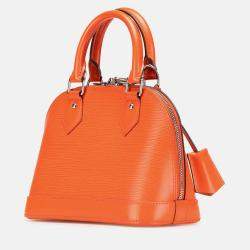 Pre Owned Louis Vuitton Orange Epi Alma BB