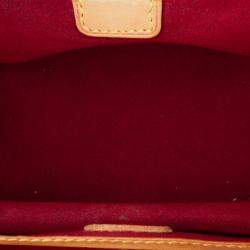 Pre Owned Louis Vuitton Brown/White Monogram Multicolore Judy PM