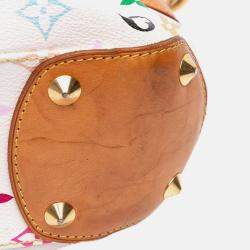 Pre Owned Louis Vuitton Brown/White Monogram Multicolore Judy PM