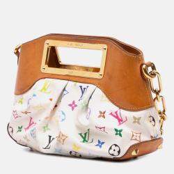 Pre Owned Louis Vuitton Brown/White Monogram Multicolore Judy PM
