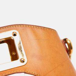 Pre Owned Louis Vuitton Brown/White Monogram Multicolore Judy PM