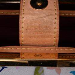 Pre Owned Louis Vuitton White Monogram Multicolore Judy GM
