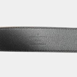 Pre Owned Louis Vuitton Brown Monogram Daily Multi Pocket 30mm Belt