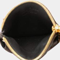 Pre Owned Louis Vuitton Brown Monogram Daily Multi Pocket 30mm Belt