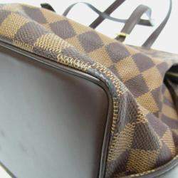 Pre Owned Louis Vuitton Damier Chelsea Shoulder Bag Ebene